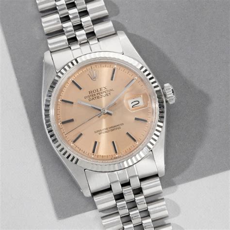 rolex datejust salmon dial